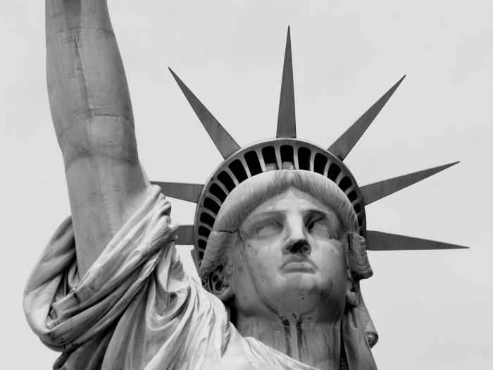 statue of liberty headshot